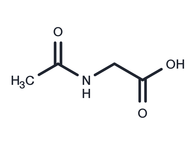 N-Acetylglycine Chemical Structure