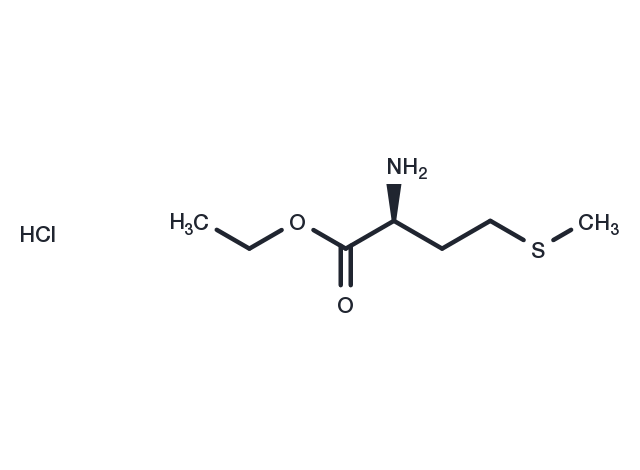 Ethyl L-methionate hydrochloride Chemical Structure