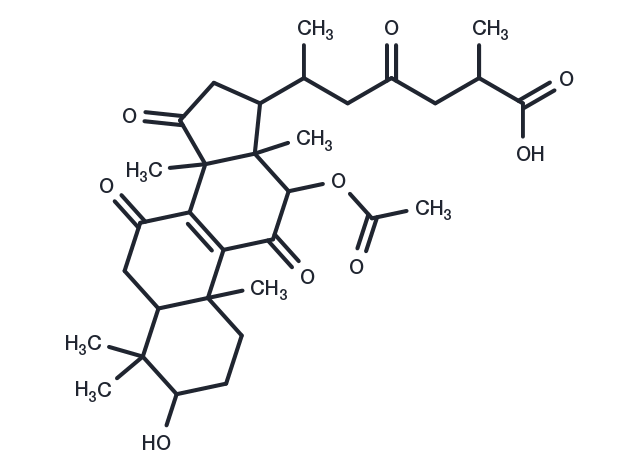 TargetMol Chemical Structure Ganoderic acid H
