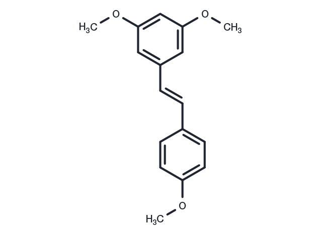 TargetMol Chemical Structure trans-Trimethoxyresveratrol