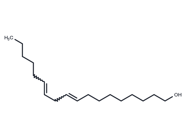 Linoleyl alcohol Chemical Structure