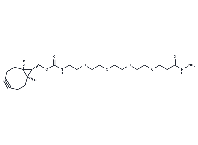 BCN-PEG4-hydrazide Chemical Structure