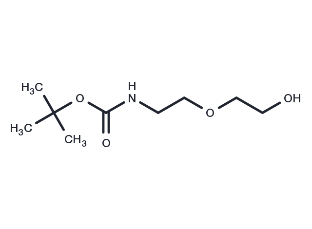 Boc-NH-PEG2 Chemical Structure
