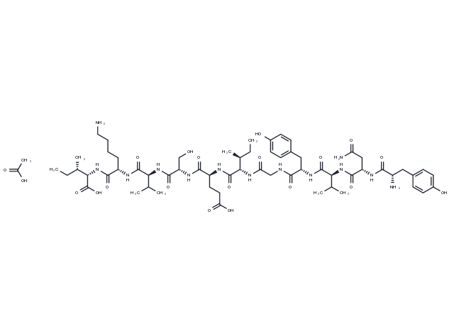 TargetMol Chemical Structure pep2-SVKI acetate