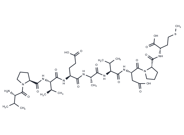 V-9-M Cholecystokinin nonapeptide Chemical Structure
