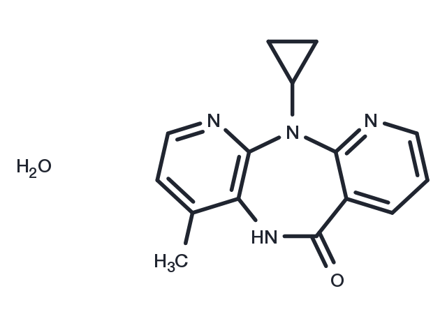 Nevirapine hemihydrate Chemical Structure