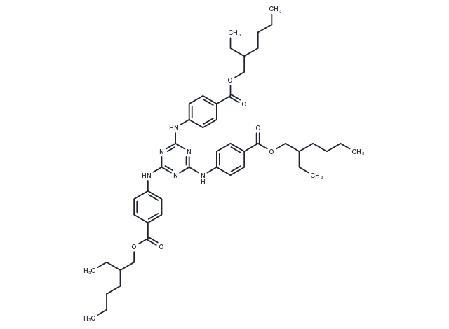 Ethylhexyl Triazone Chemical Structure