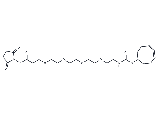 TargetMol Chemical Structure TCO-PEG4-NHS ester