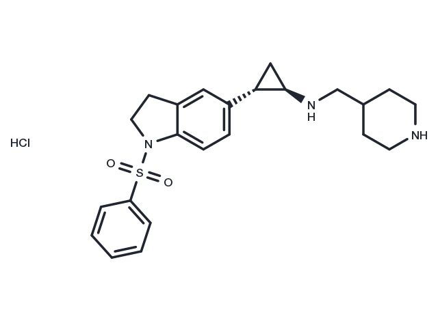 LSD1-IN-13 hydrochloride Chemical Structure