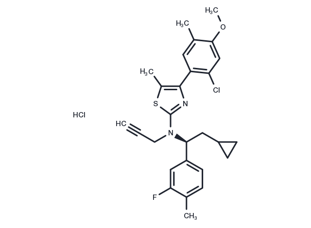Crinecerfont hydrochloride Chemical Structure