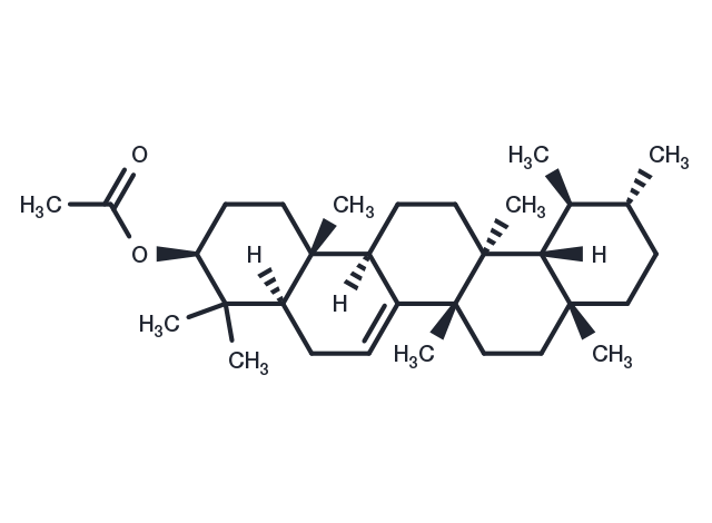 Bauerenol acetate Chemical Structure