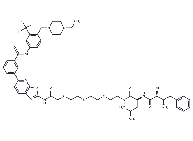 TargetMol Chemical Structure SNIPER(ABL)-044
