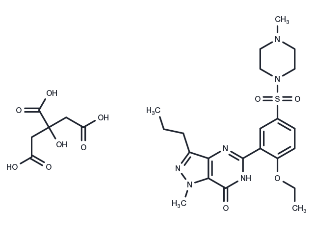 TargetMol Chemical Structure Sildenafil citrate