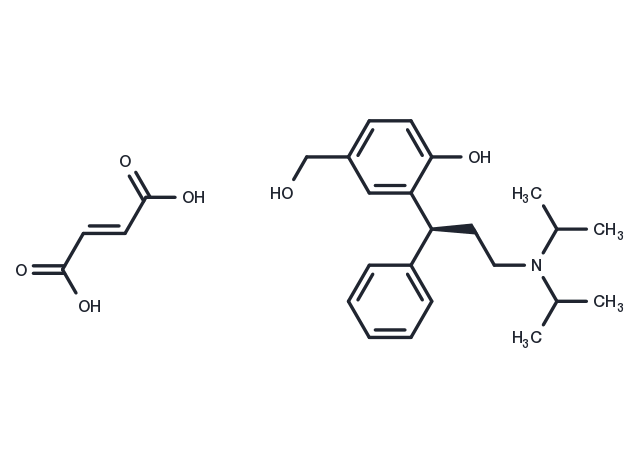 Desfesoterodine fumarate Chemical Structure