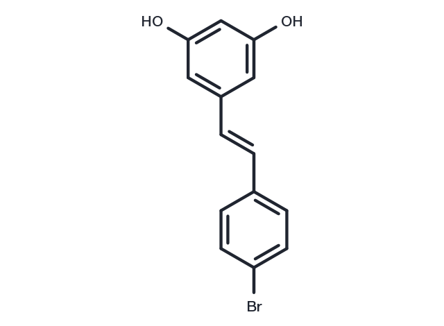 TargetMol Chemical Structure 4'-bromo-Resveratrol
