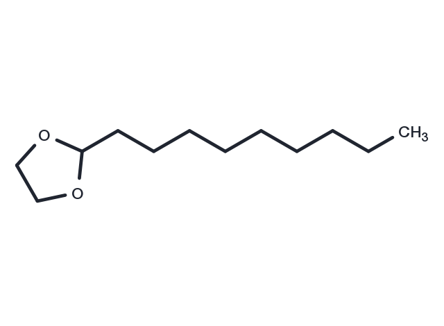 2-n-Nonyl-1,3-dioxolane Chemical Structure