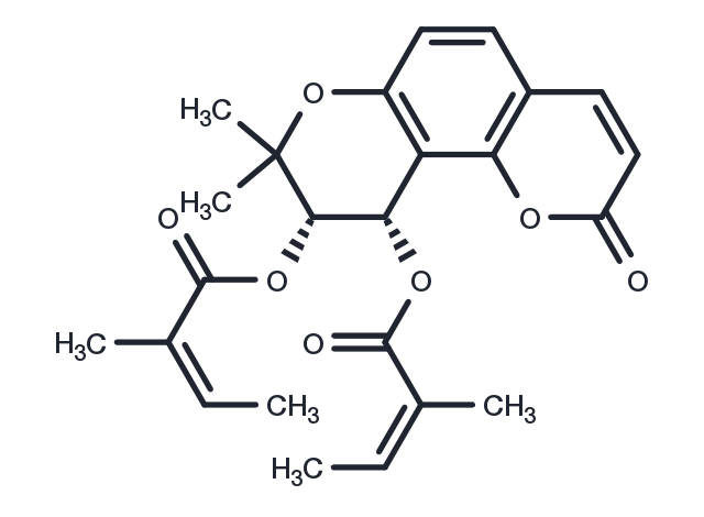 TargetMol Chemical Structure Praeruptorin B