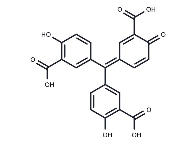 TargetMol Chemical Structure Aurintricarboxylic acid