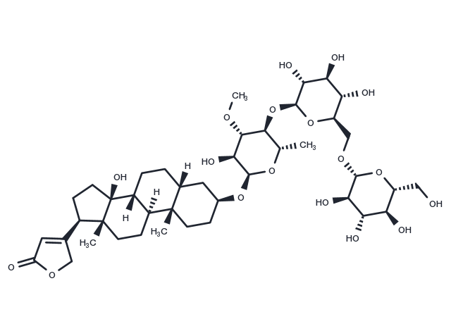 Thevetin B Chemical Structure