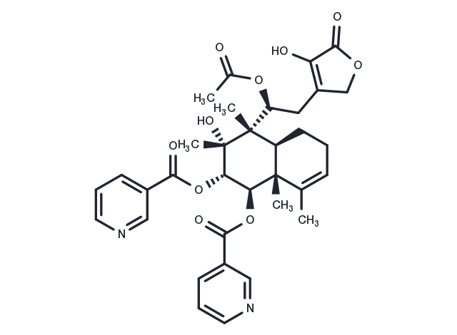 Scutebarbatine X Chemical Structure