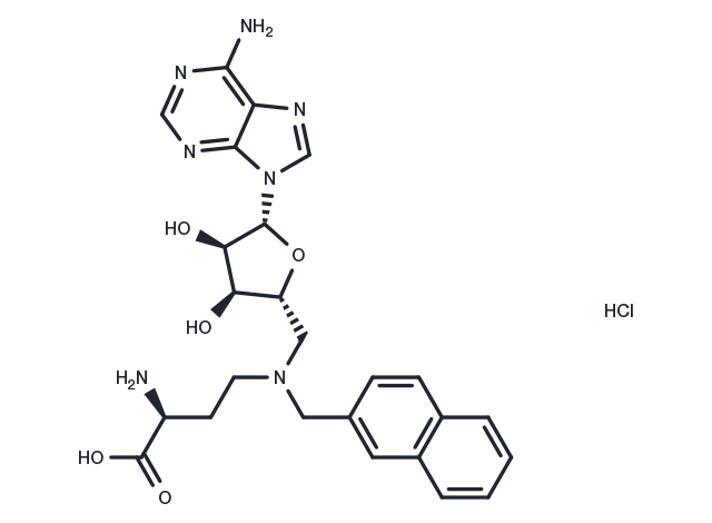 Bisubstrate Inhibitor 78 HCl Chemical Structure