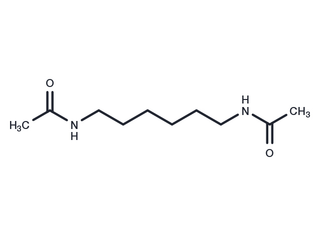 Hexamethylene bisacetamide Chemical Structure