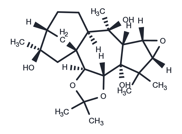 Deacetyllyoniol A acetonide Chemical Structure