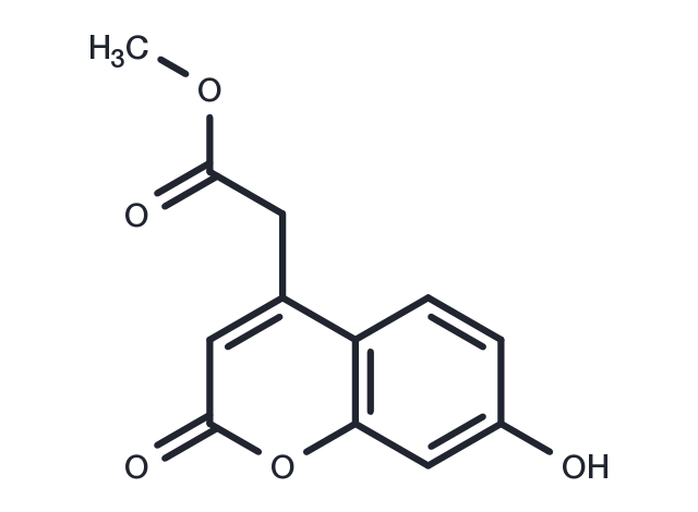 Methyl 2-(7-hydroxy-2-oxo-2H-chromen-4-yl)acetate Chemical Structure