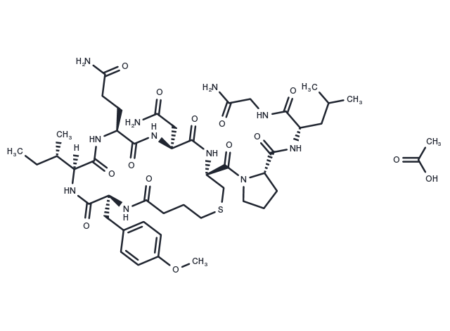 Carbetocin acetate Chemical Structure