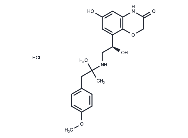 TargetMol Chemical Structure Olodaterol hydrochloride