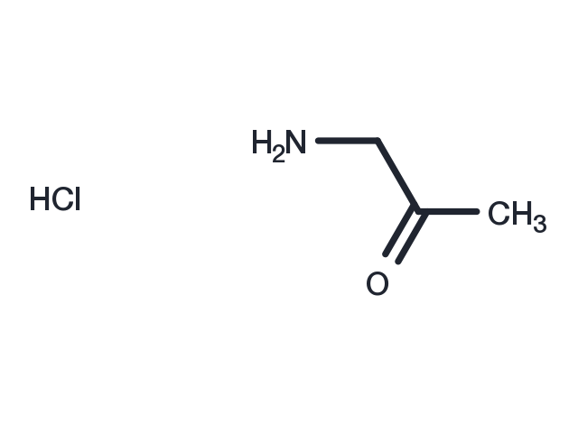 Aminoacetone (hydrochloride) Chemical Structure