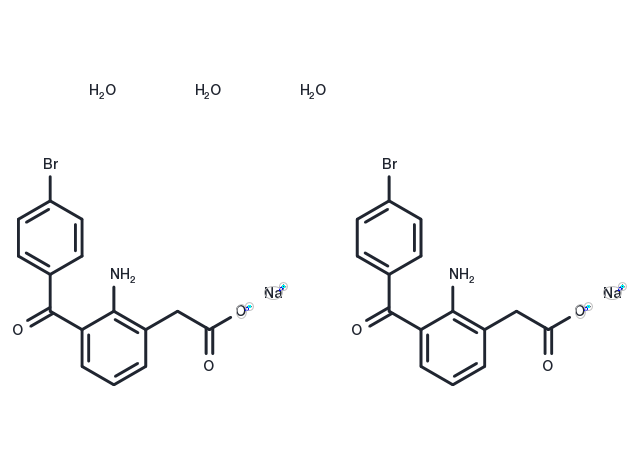TargetMol Chemical Structure Bromfenac sodium hydrate