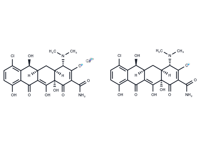 Demeclocycline calcium Chemical Structure