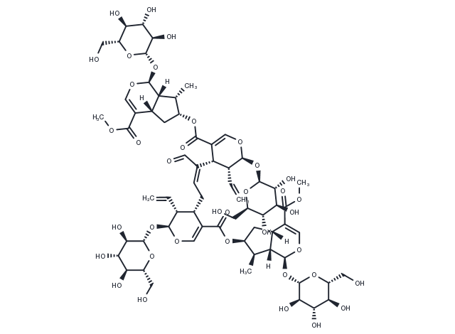 Dipsanoside A Chemical Structure