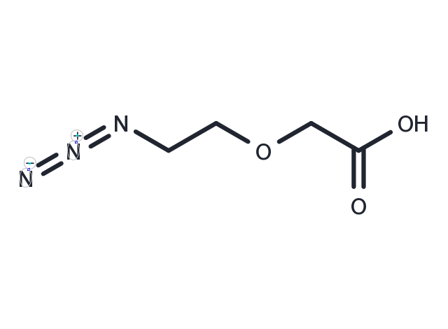 TargetMol Chemical Structure Azido-PEG1-CH2CO2H