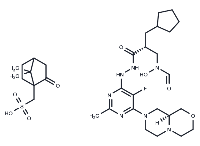 Lanopepden camsylate Chemical Structure