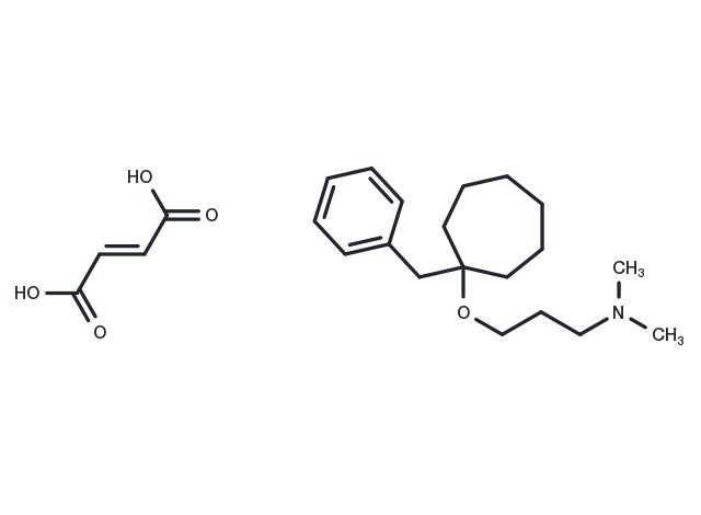 Bencyclane Fumarate Chemical Structure