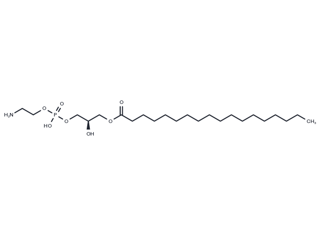 18:0 LYSO-PE Chemical Structure