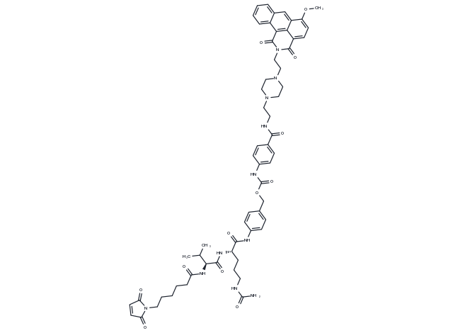 Mal-VC-PAB-ABAEP-Azonafide Chemical Structure