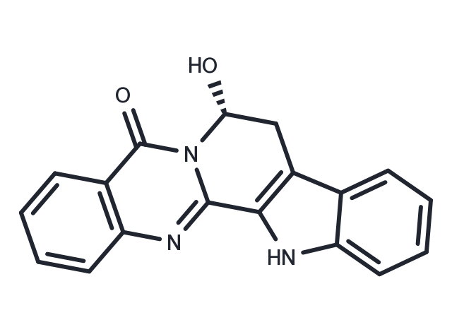 7beta-Hydroxyrutaecarpine Chemical Structure