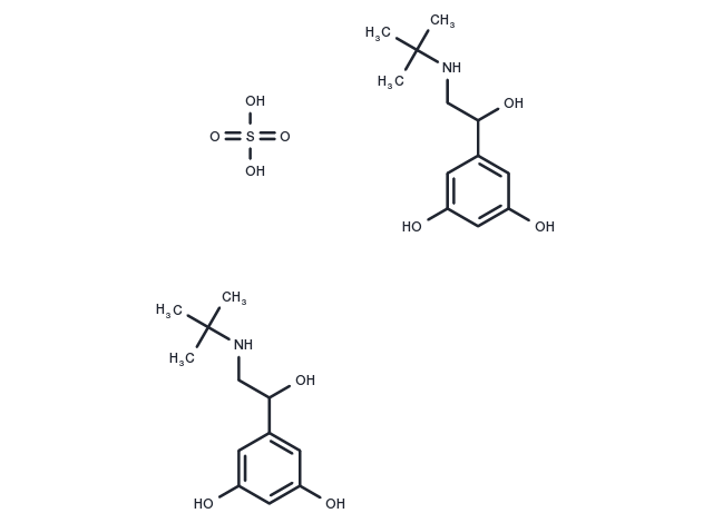 Terbutaline Sulfate Chemical Structure