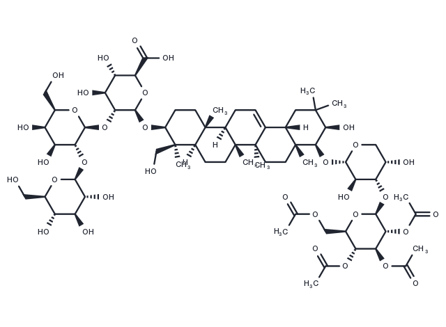 Soyasaponin Ab Chemical Structure