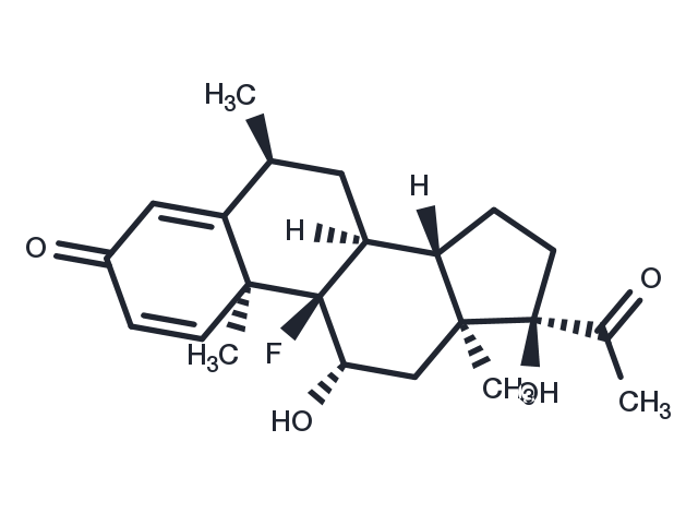 TargetMol Chemical Structure Fluorometholone