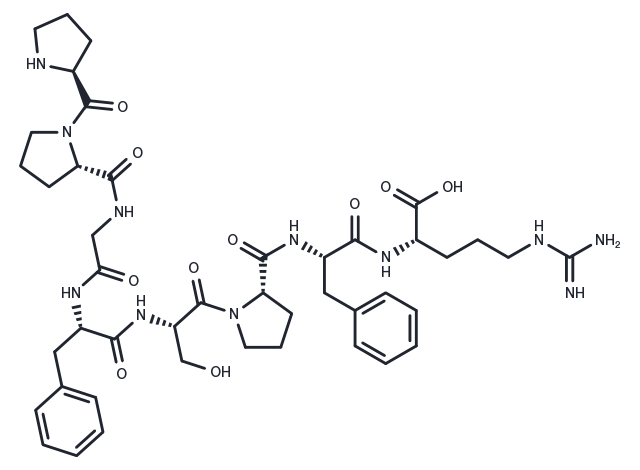 TargetMol Chemical Structure Bradykinin (2-9)