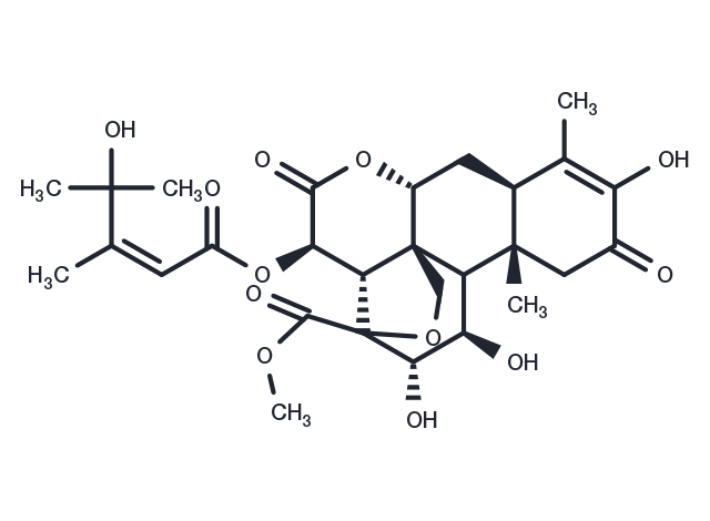 Bruceine C Chemical Structure
