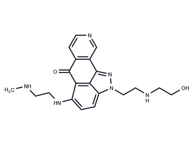 Nortopixantrone Chemical Structure