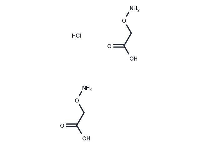 TargetMol Chemical Structure Aminooxyacetic acid hemihydrochloride