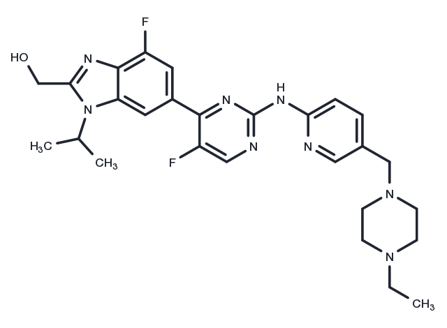 Abemaciclib metabolite M20 Chemical Structure