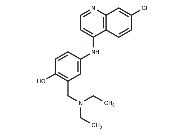 Amodiaquine Chemical Structure
