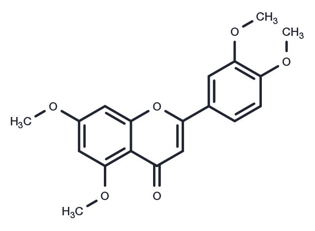 TargetMol Chemical Structure 5,7,3',4'-Tetramethoxyflavone